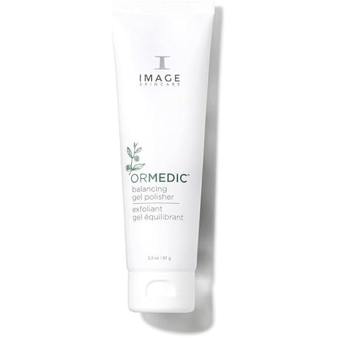 IMAGE SKINCARE , ORMEDIC BALANCING GEL POLISHER, DAILY FACIAL CLEANSER TO SMOOTH, BRIGHTEN & REFINE SKIN WITH A BLEND OF NATURAL INGREDIENTS, 3.2OZ - Image 1